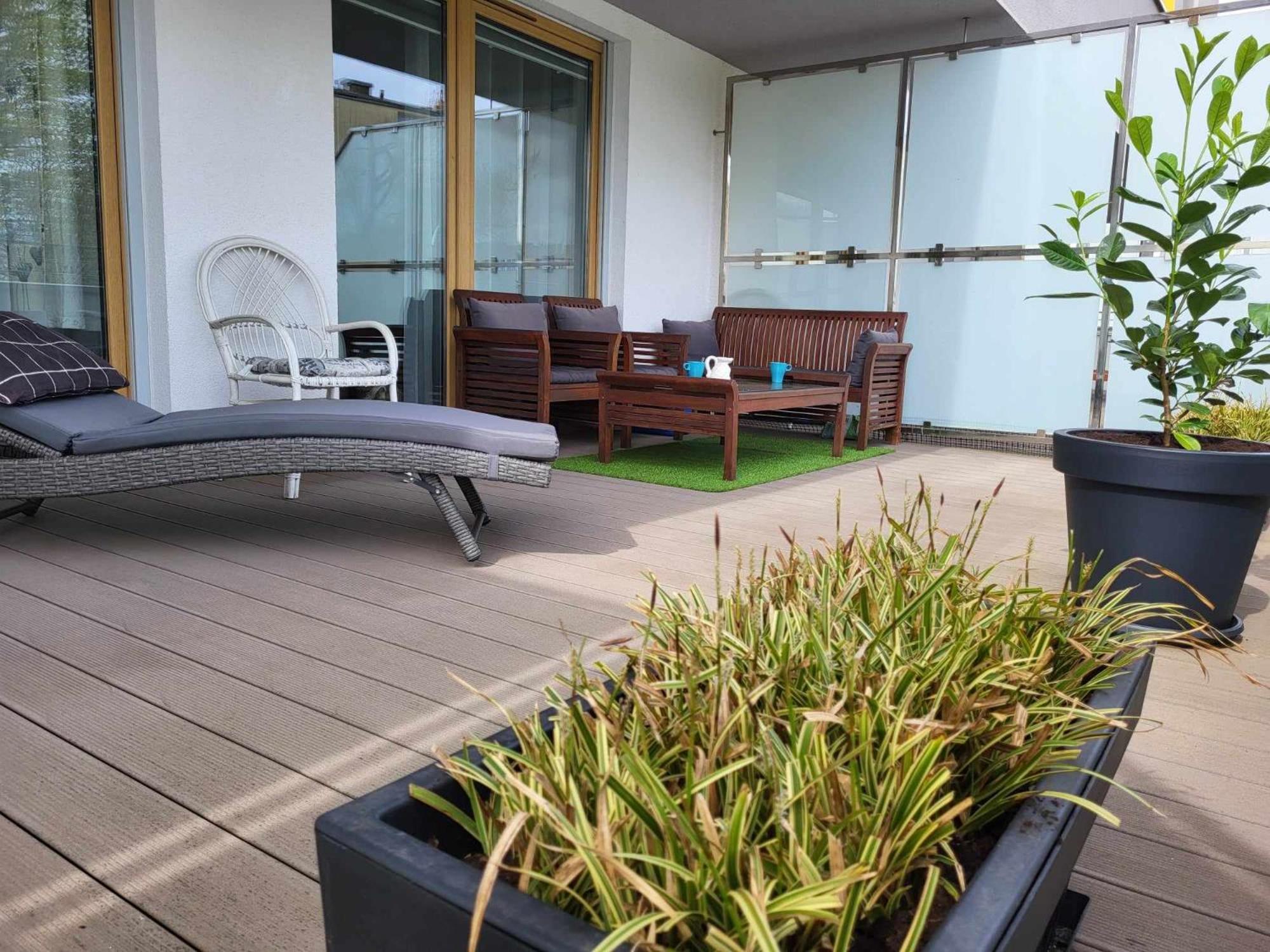 Miodowy Dom Exspanse Apartament 2 Lub 3 Pokoje Z Tarasem I Parkingiem Kołobrzeg Exterior foto